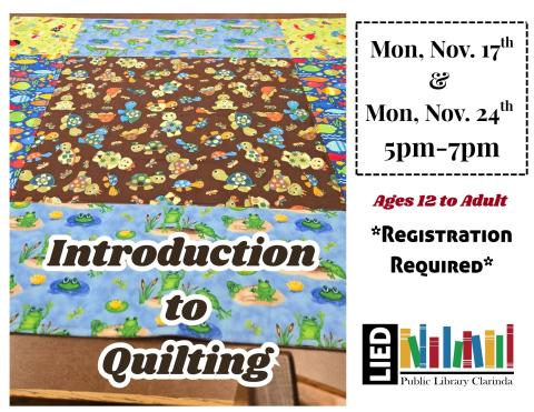 Introduction to Quilting