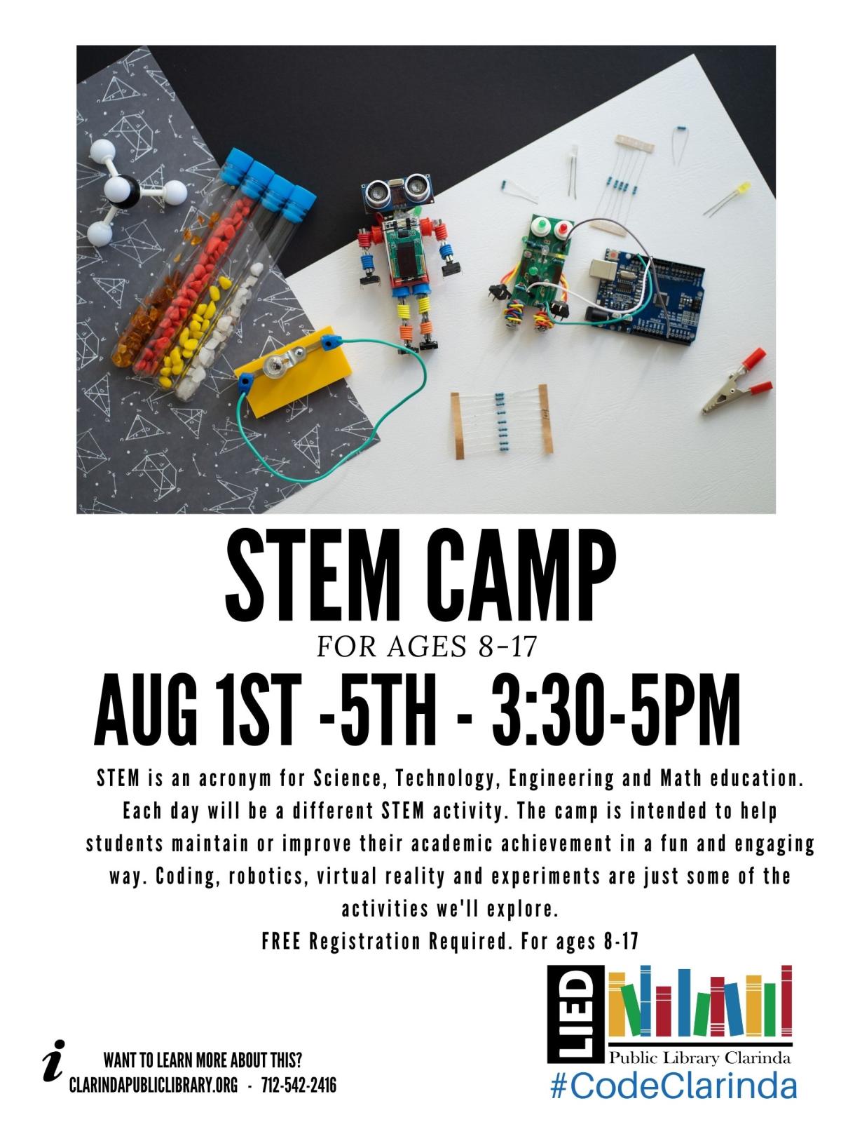 STEM Camp Flyer