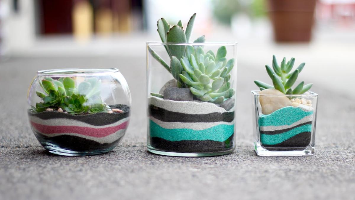 Sand Art Planters