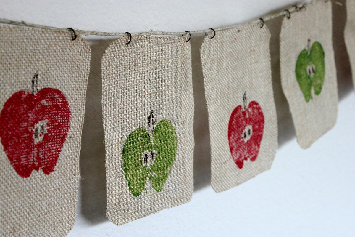 Fall apple banner