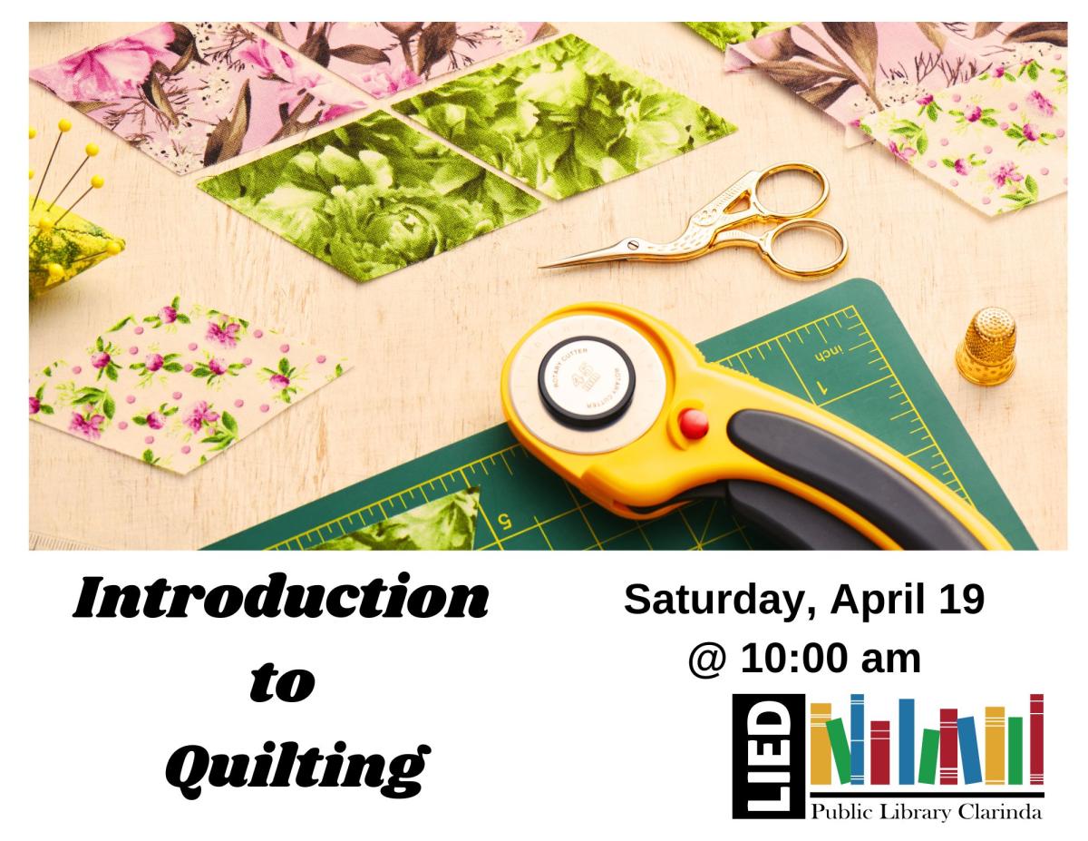 Intro to quilting